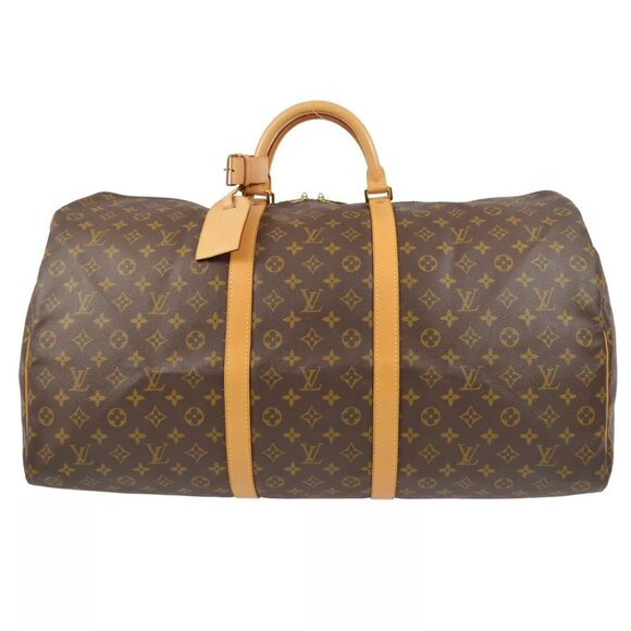 Louis Vuitton Monogram Keepall 60 Duffle Handbag M41422 SP0968 161979 - Picture 1 of 9